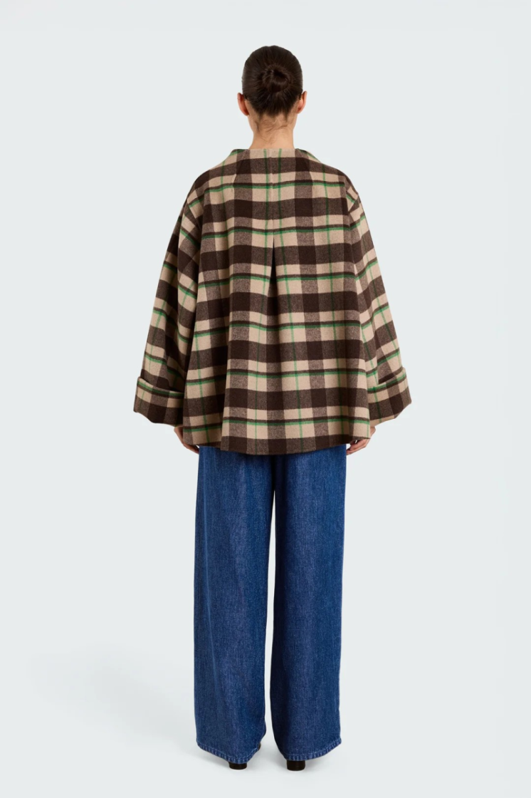  Tartan brown