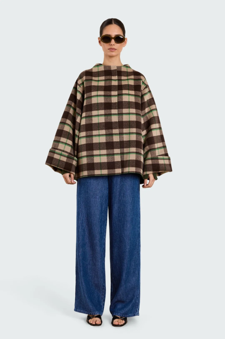  Tartan brown