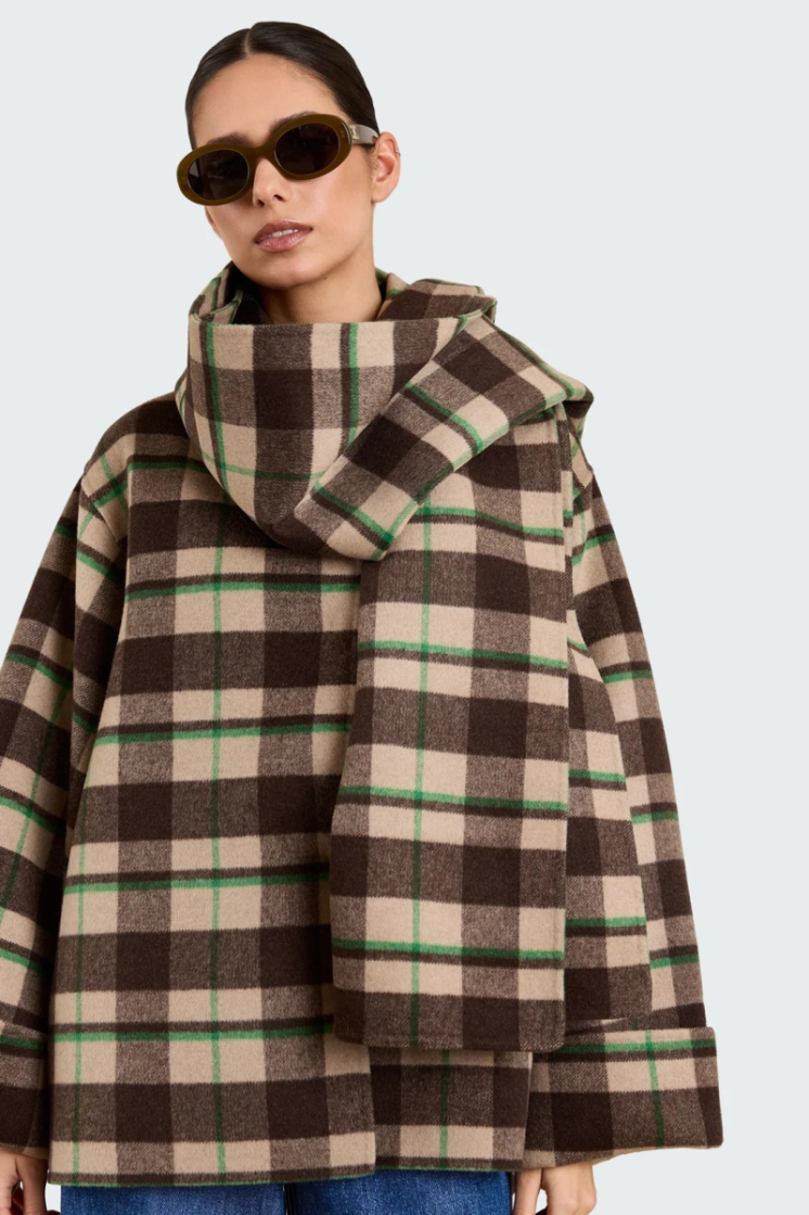  Tartan brown