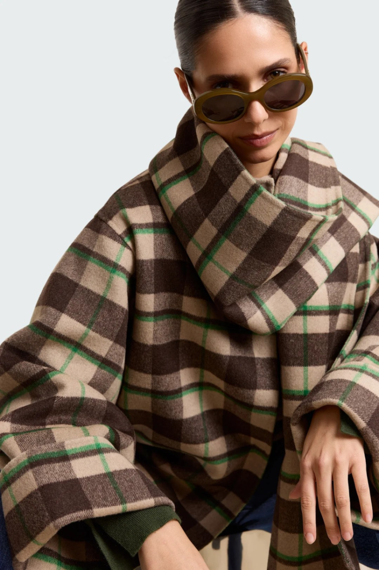  Tartan brown
